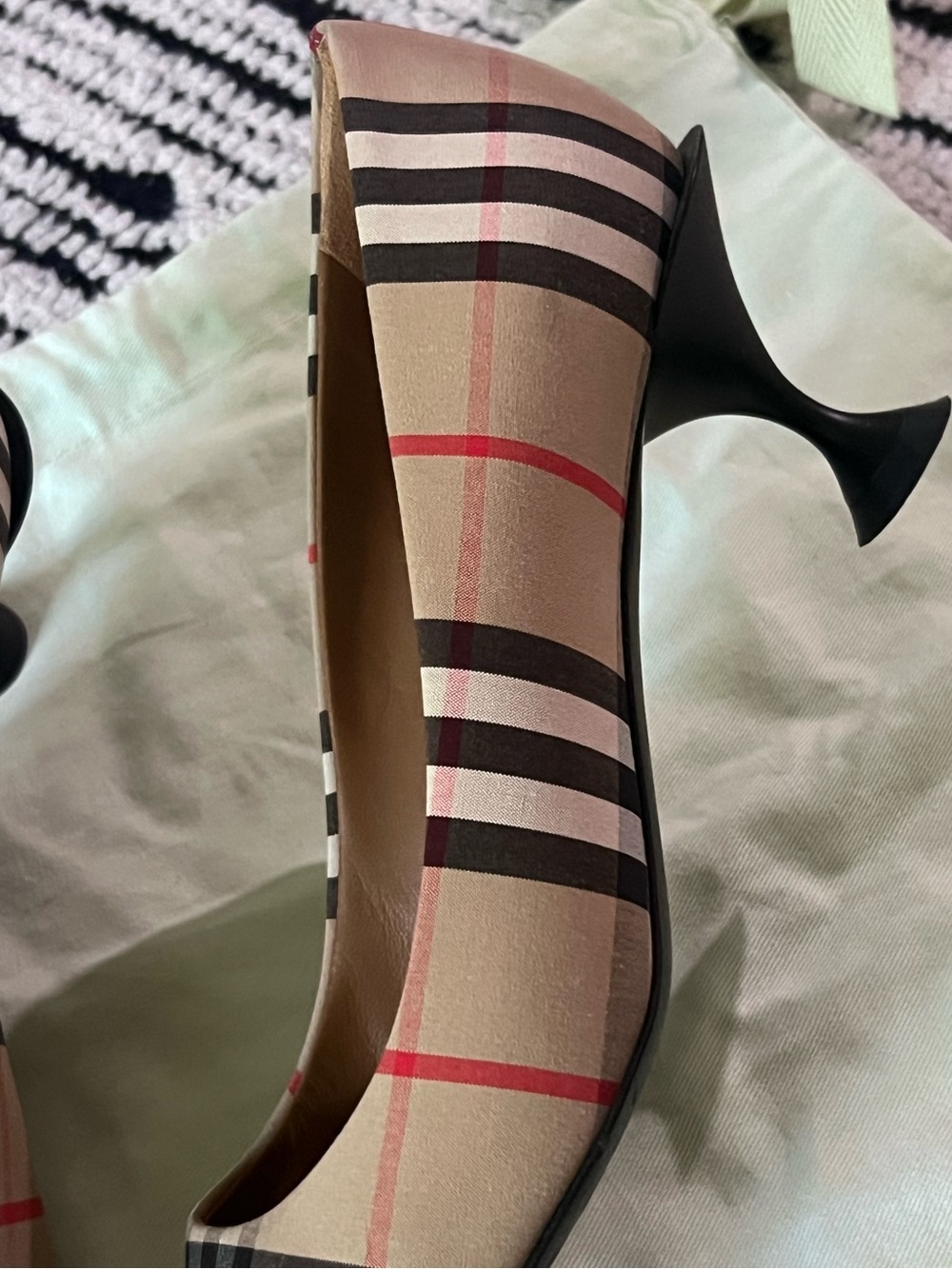 Burberry Vintage check cotton pumps - Picture 12 of 16